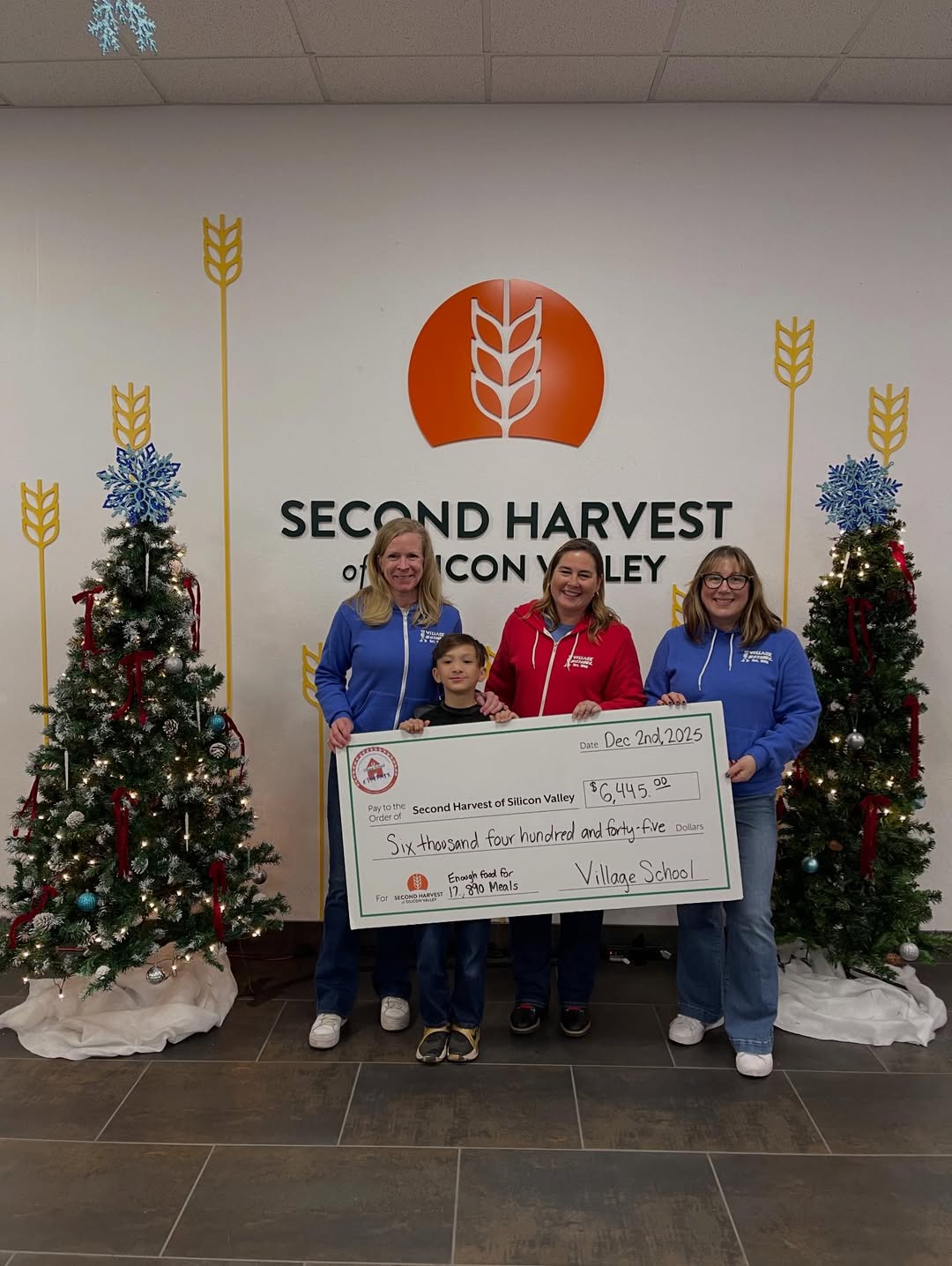 Instagram post: Thanks to the generosity of our students, parents and staff, we raised enough...