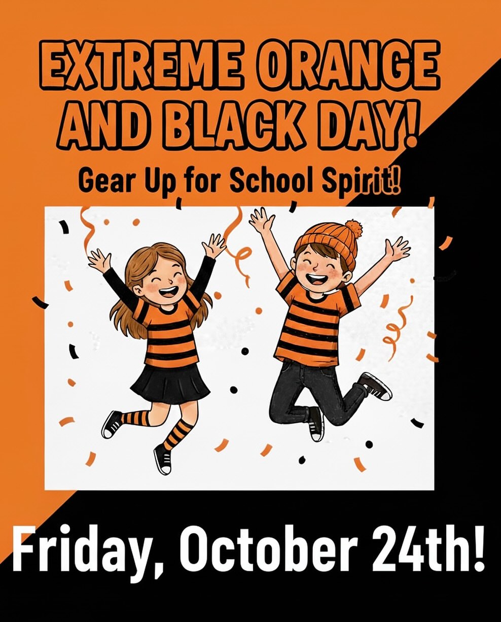 Instagram post: Don’t miss out on EXTREME Orange and Black day tomorrow at Village School